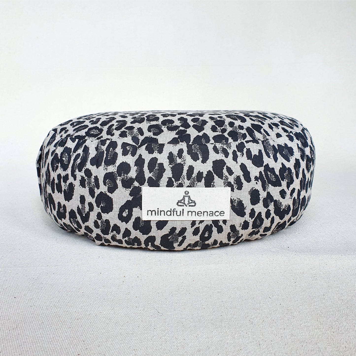 Leopard Print Buckwheat Meditation Cushion